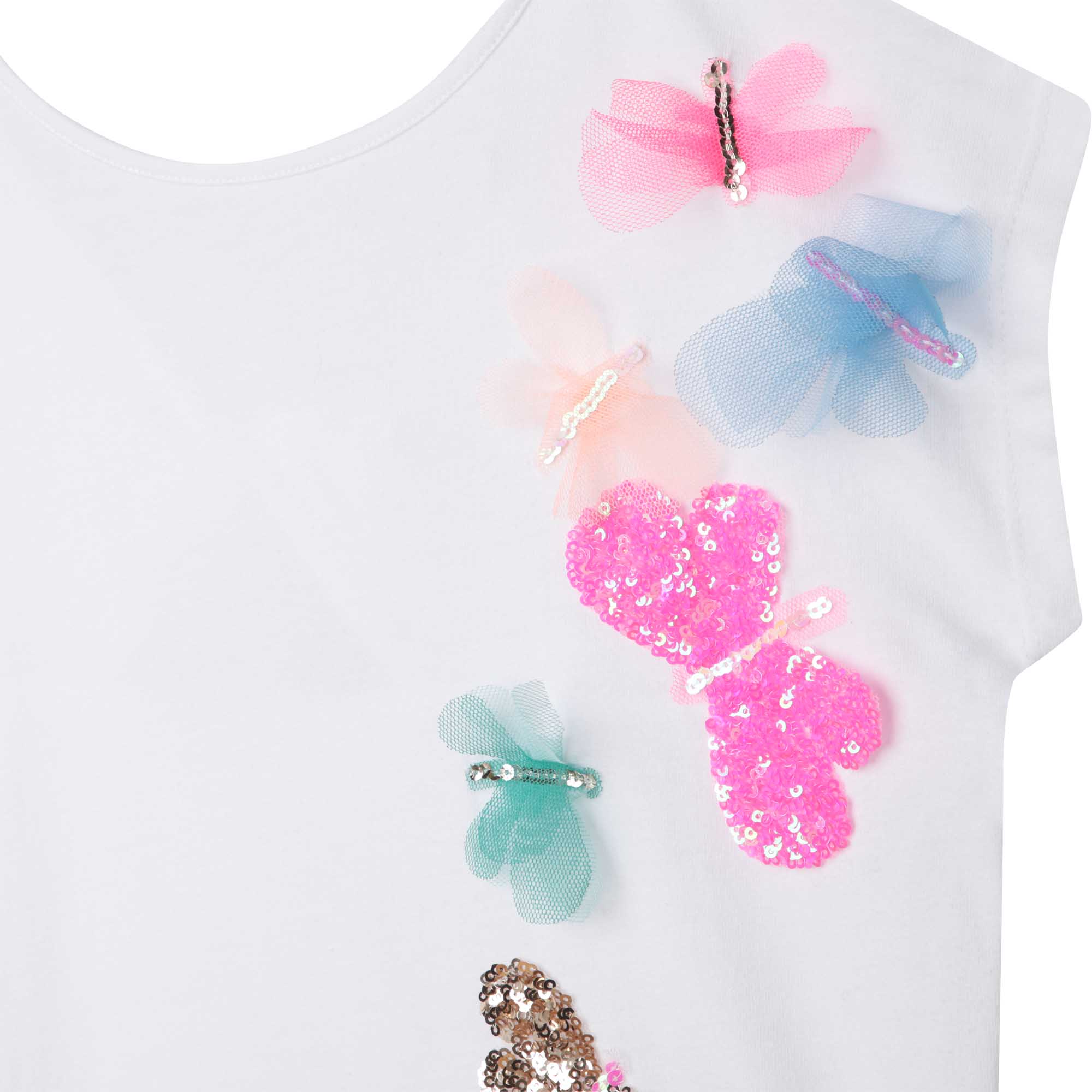 BILLIEBLUSH - Butterfly Skirt Set - Peach
