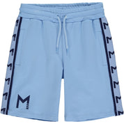 MITCH - Massachusetts Tape Sweatshirt Short Set - Light Blue