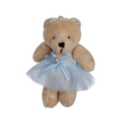 LAPIN HOUSE - Teddy Bear Pinafore Dress - Blue
