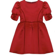 PATACHOU - Satin Party Dress - Red