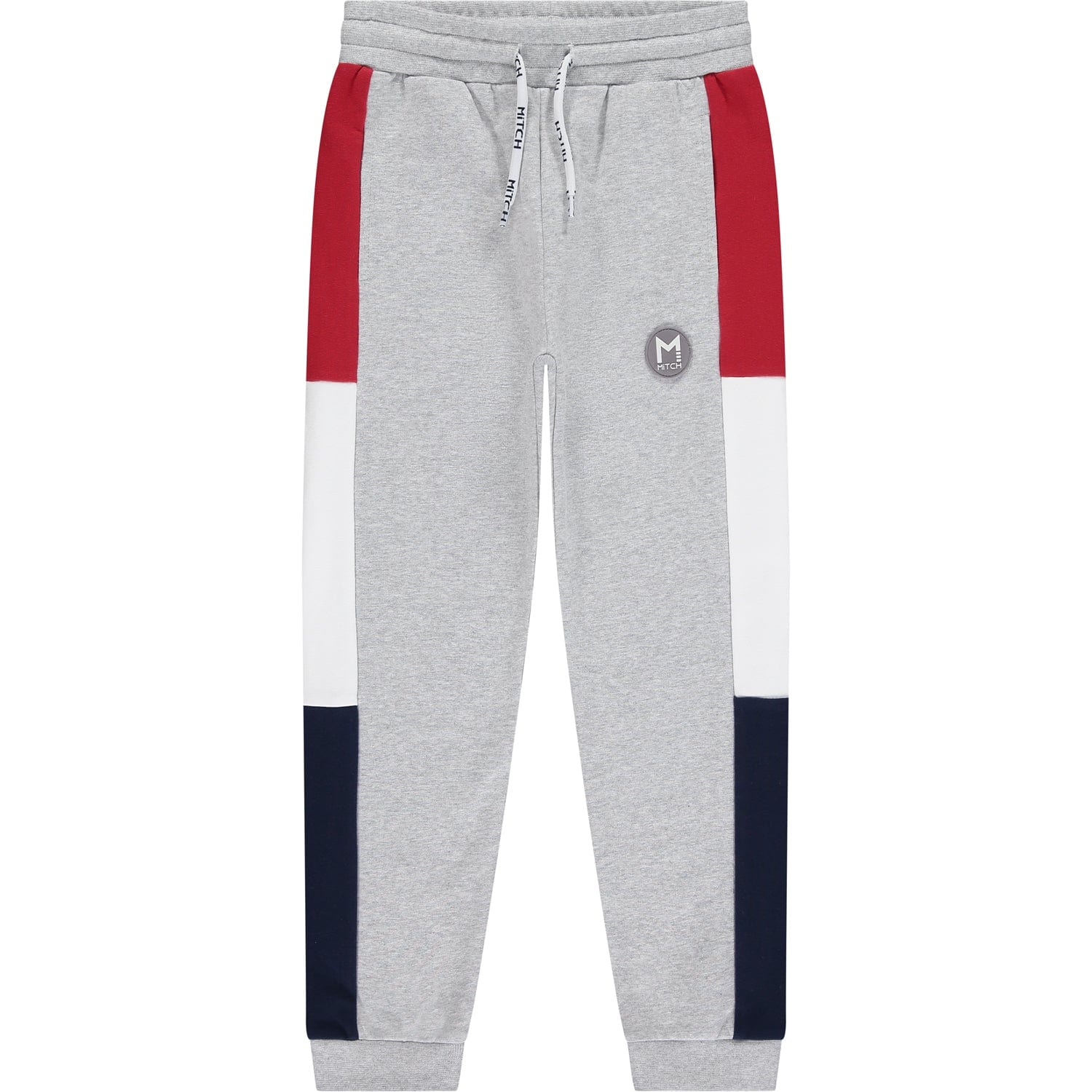 MITCH - Treviso Contrast Panel Hoody Tracksuit - Grey