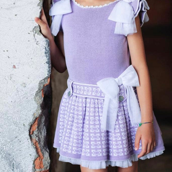 Rahigo - Pattern Dress -  Lilac