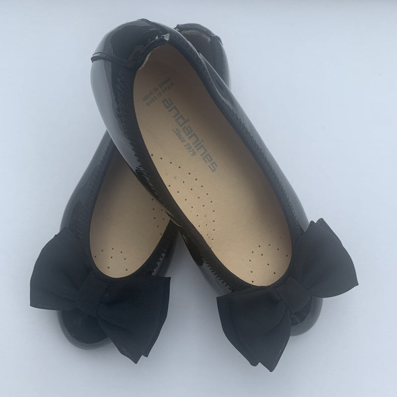ANDANNINES - Dolly Bow Shoe - Black