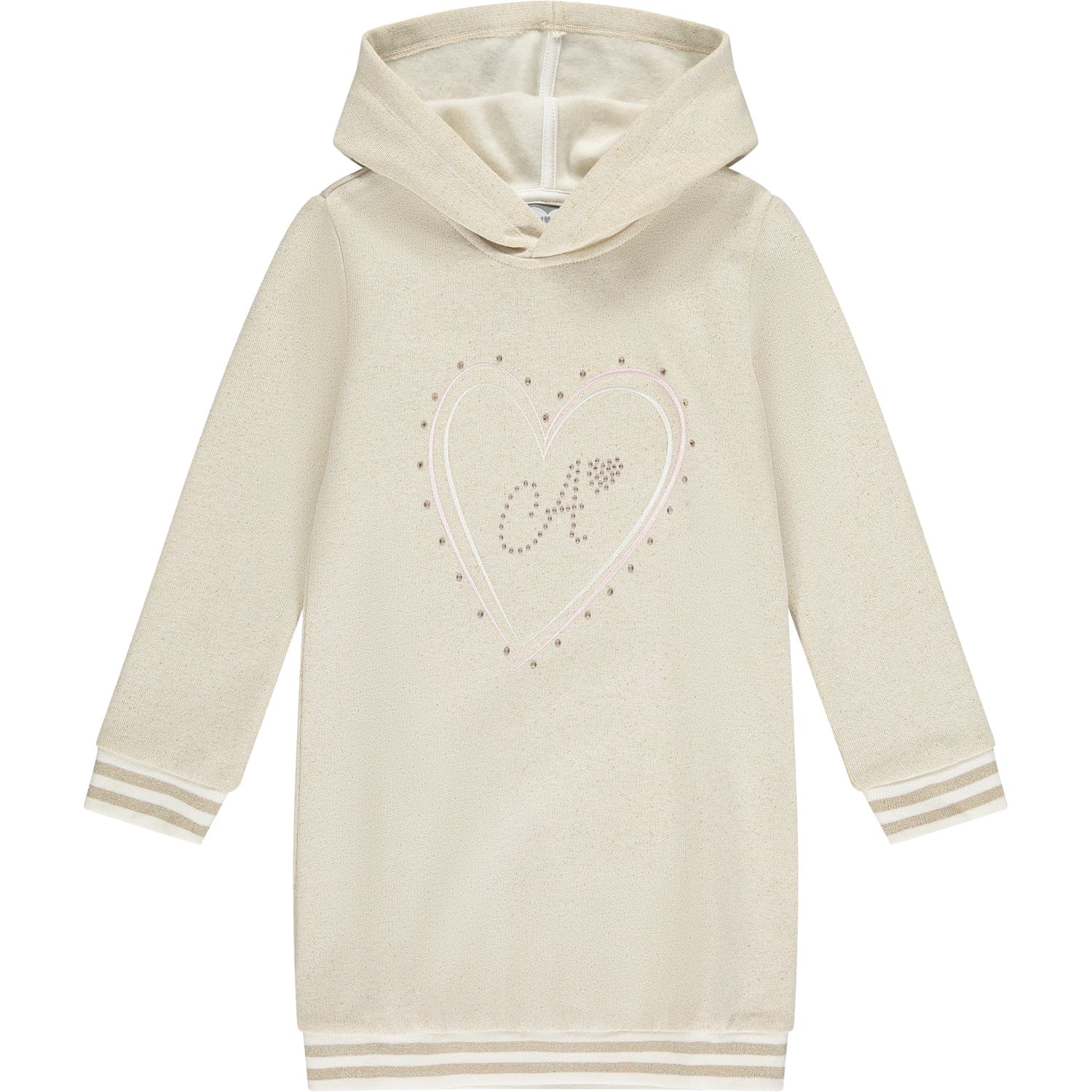 A DEE - Pippa Hoody Dress - Light Gold