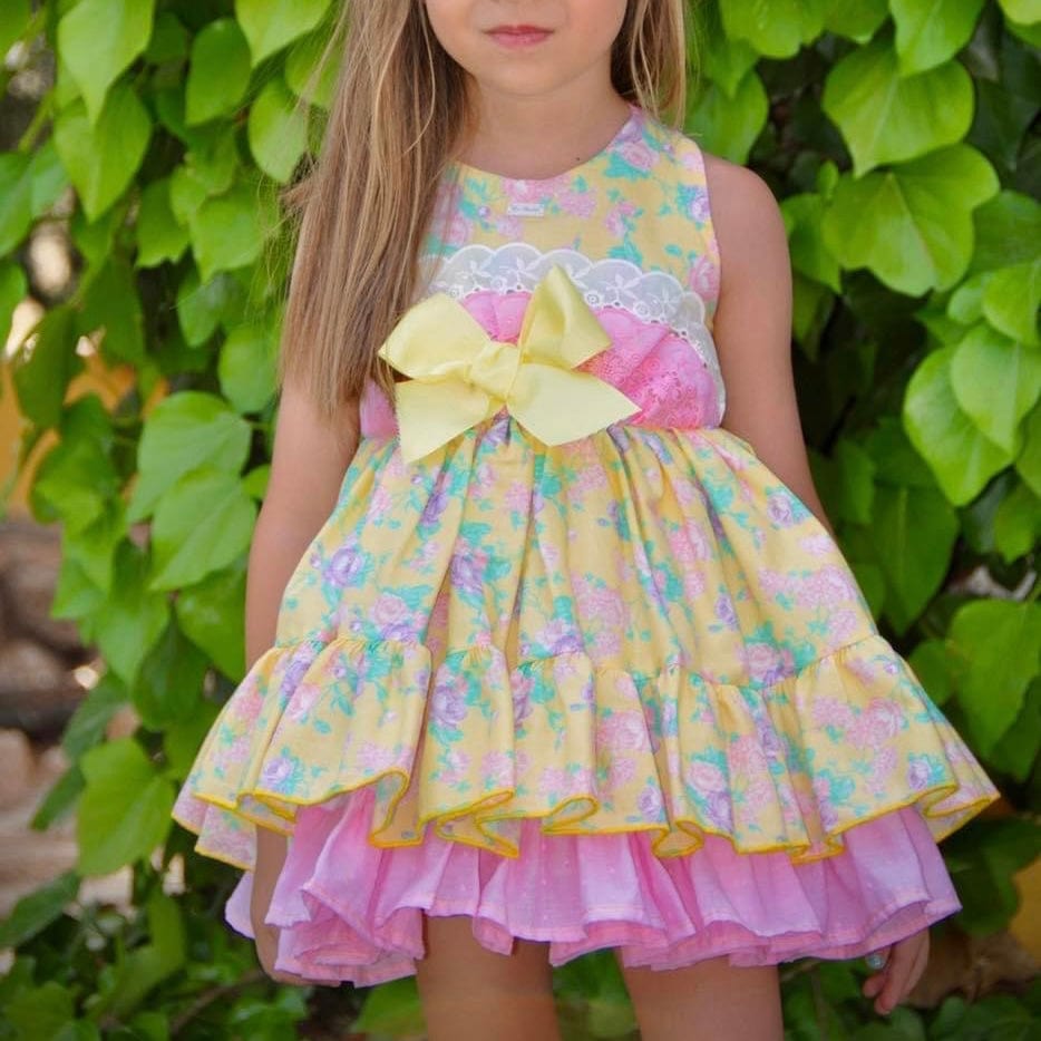 LA AMAPOLA - Ruth Baby Dress - Red main image 1