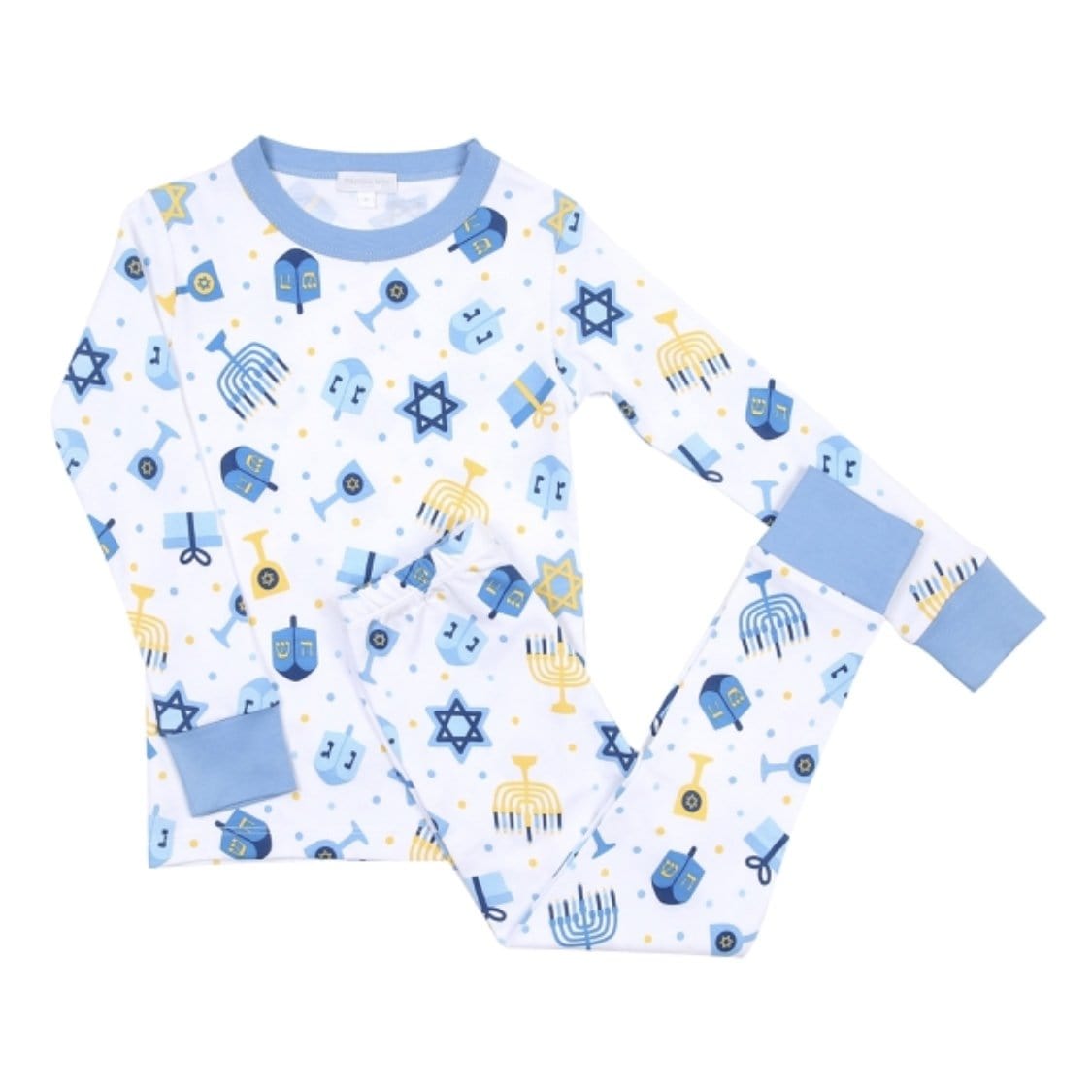 MAGNOLIA BABY - Happy Hanukkah Pyjamas - Blue