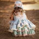 LA AMAPOLA  - Retro Baby Dress & Bonnet