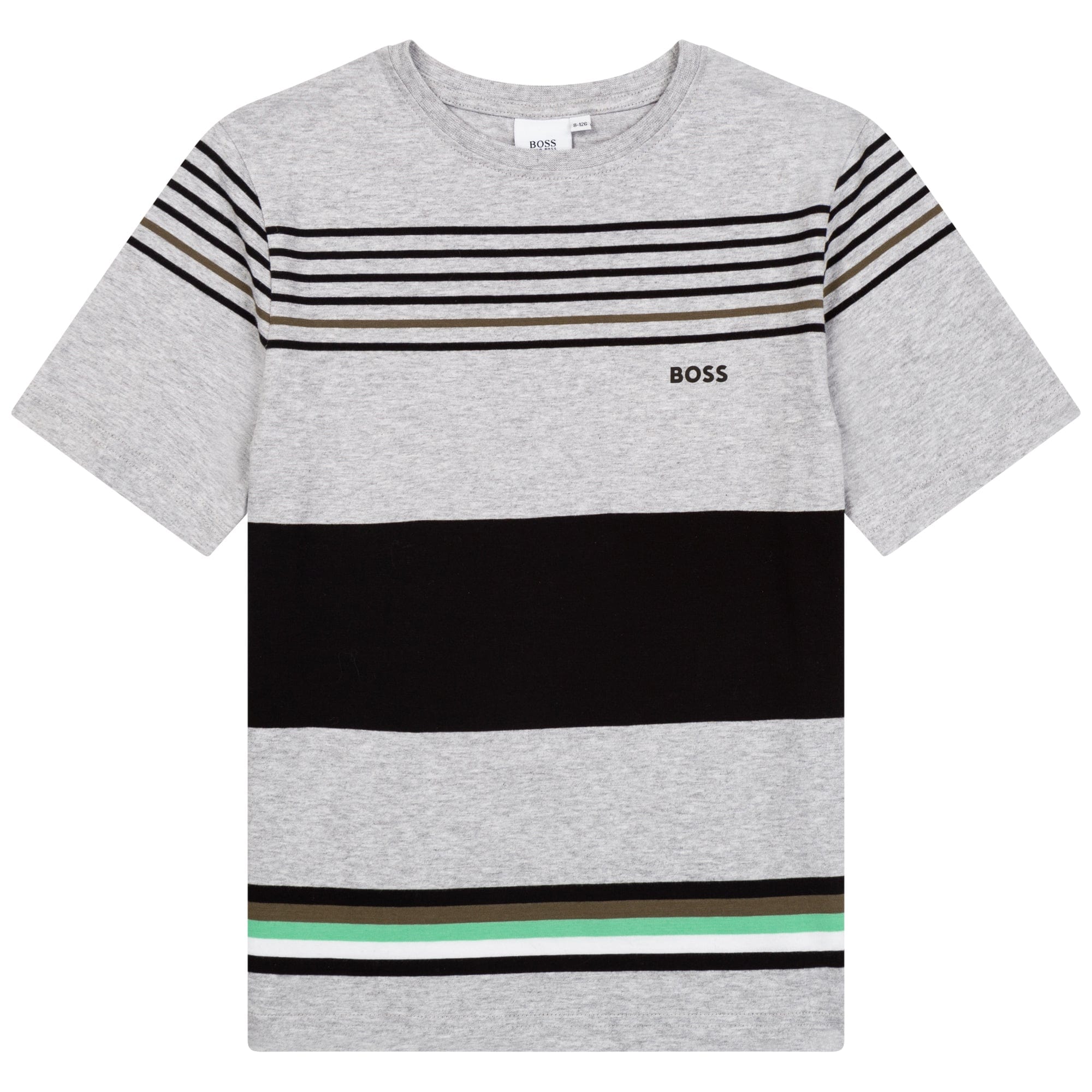 HUGO BOSS - Stripe Tee-Shirt - Grey