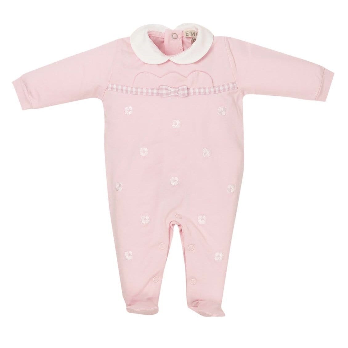 EVERYTHING MUST CHANGE - Flower Babygrow - Pink
