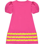 A DEE - Leah Jersey Dress - Lipstick Pink