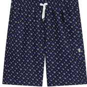 HUGO BOSS - Logo Pattern Swim Short - Blue