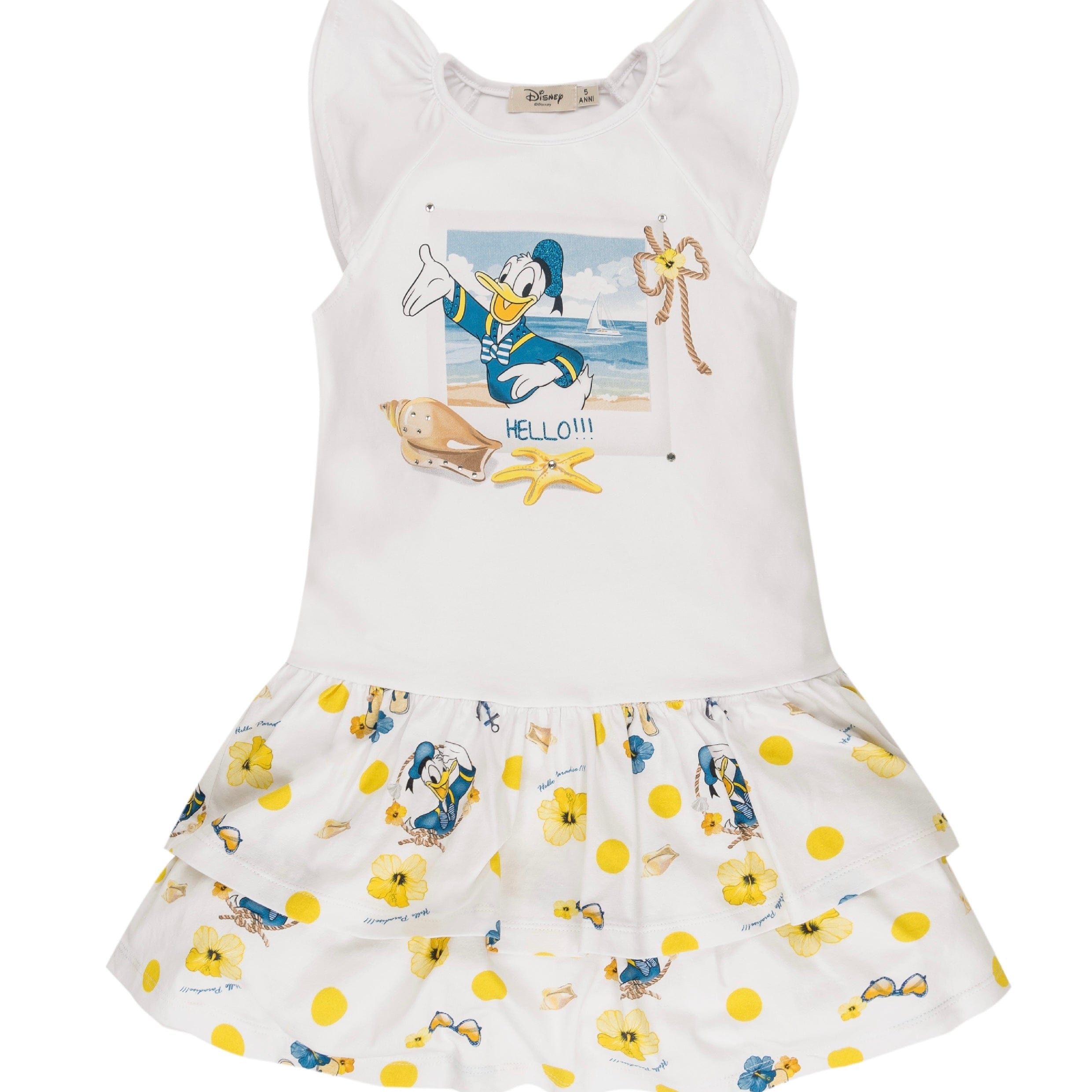 EMC - Disney Donald Duck Dress  - Lemon