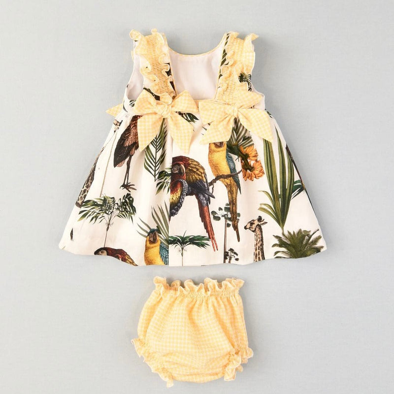 COCOTE - Safari Baby Dress - Yellow