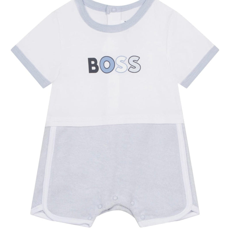 Hugo boss romper clearance baby boy