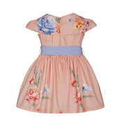 LAPIN HOUSE - Peach Bow Dress