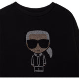 Karl Lagerfeld - Sweatshirt Dress- Black
