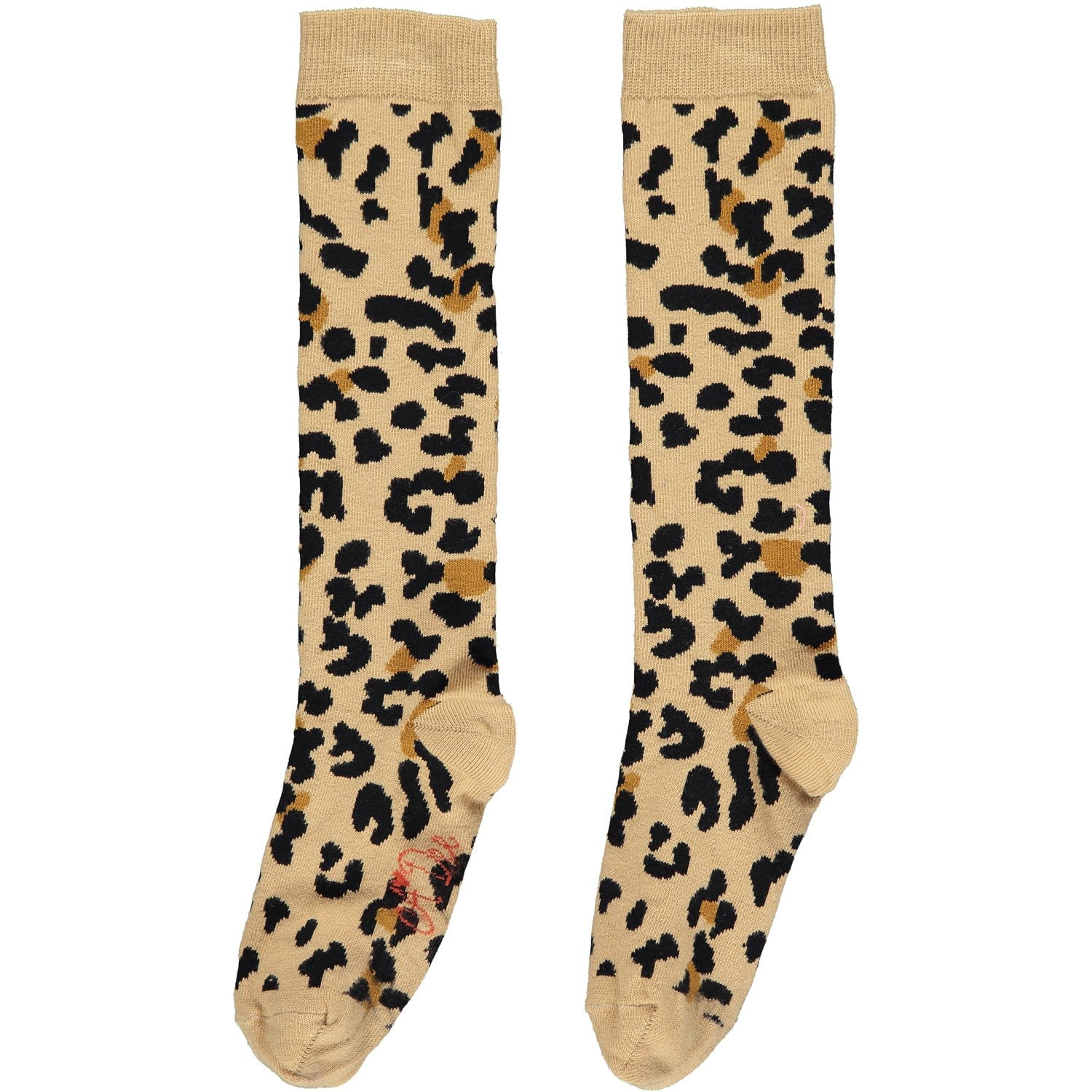 A DEE - Leopard Print Knee High Socks - Leopard