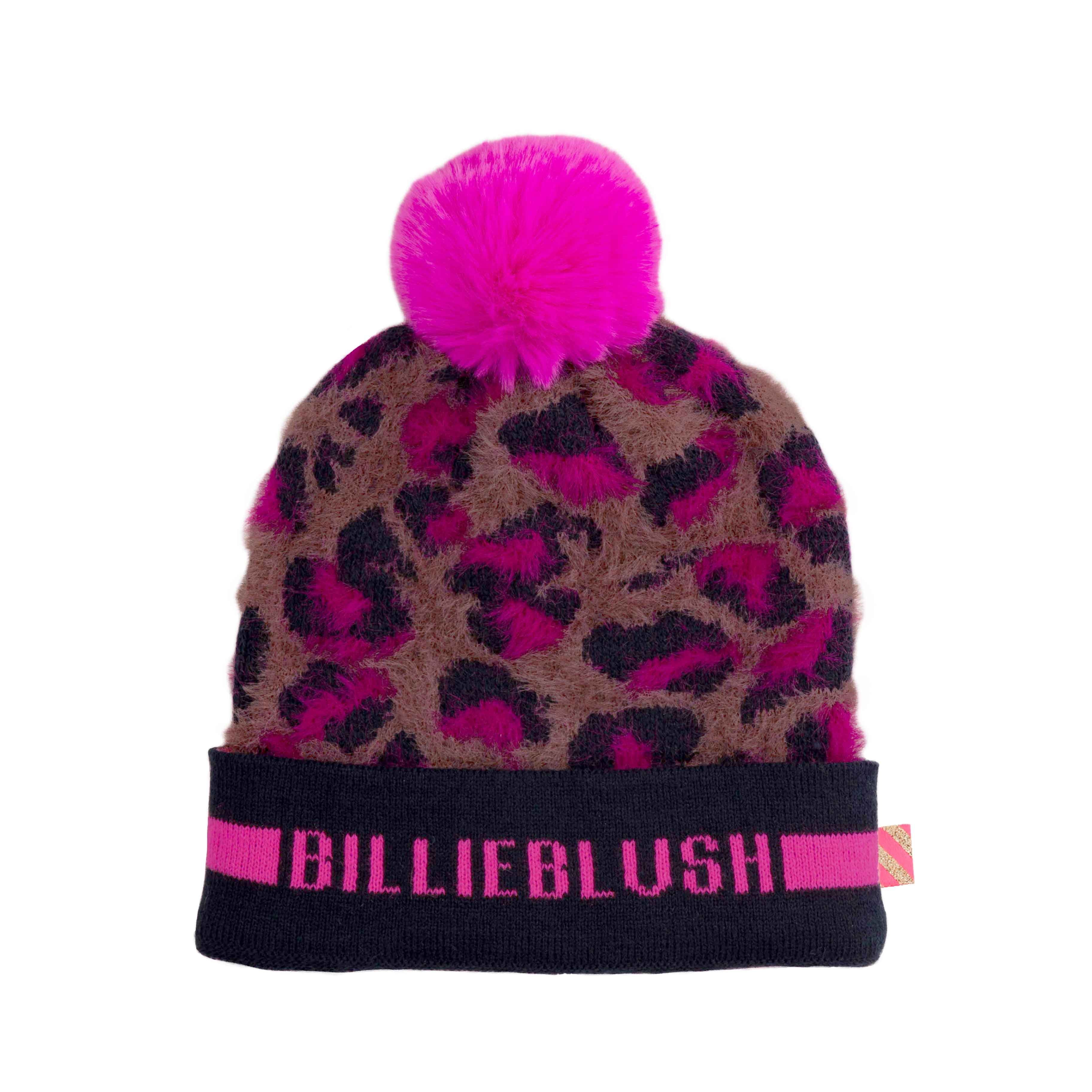 BILLIEBLUSH -  Leopard Hat - Pink