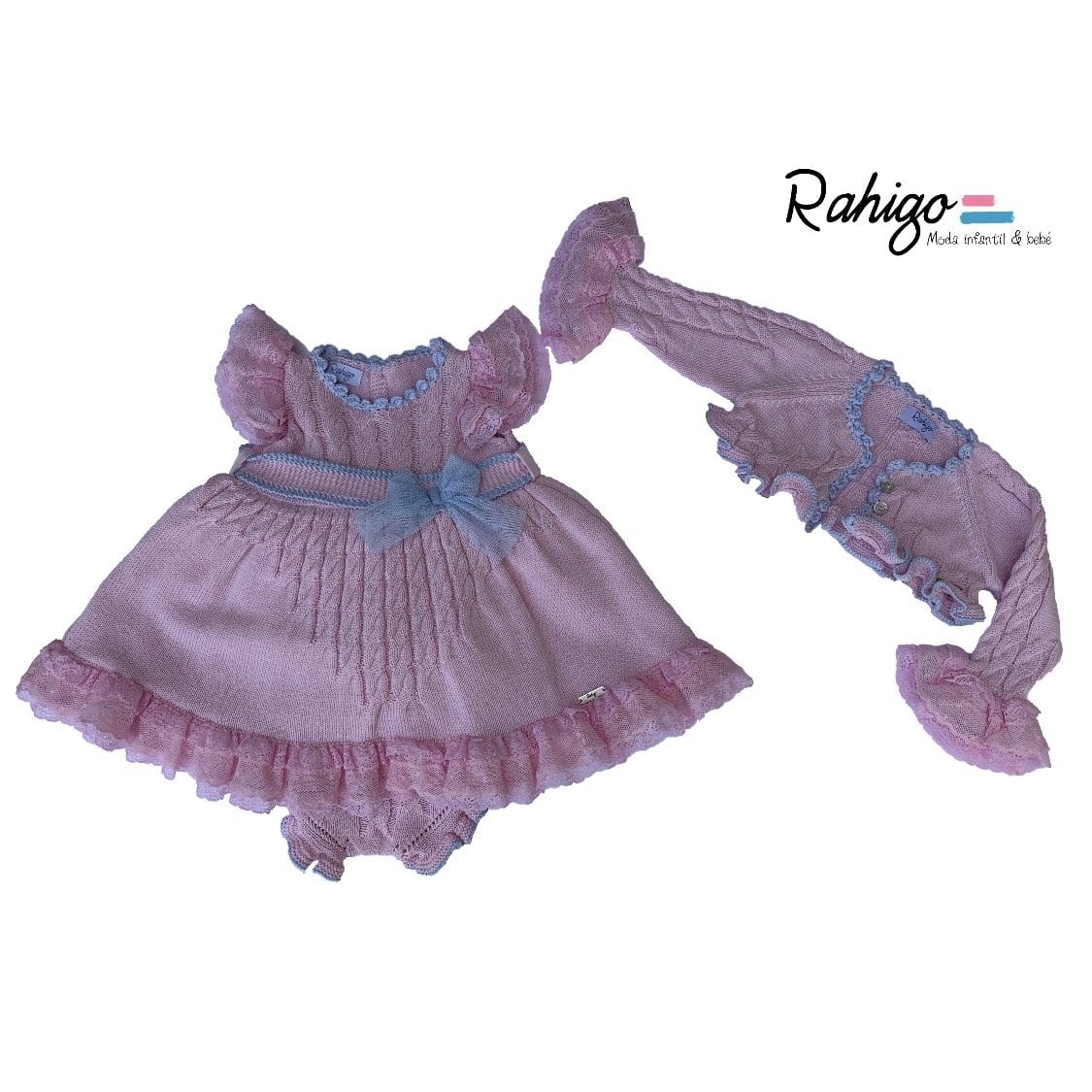 RAHIGO - Florie Dress Set - Pink