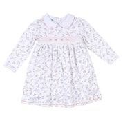 MAGNOLIA BABY - Graces Classics Smocked Dress - Floral