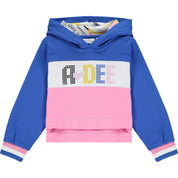 A DEE - Cropped Hoody Tracksuit - Bright Blue