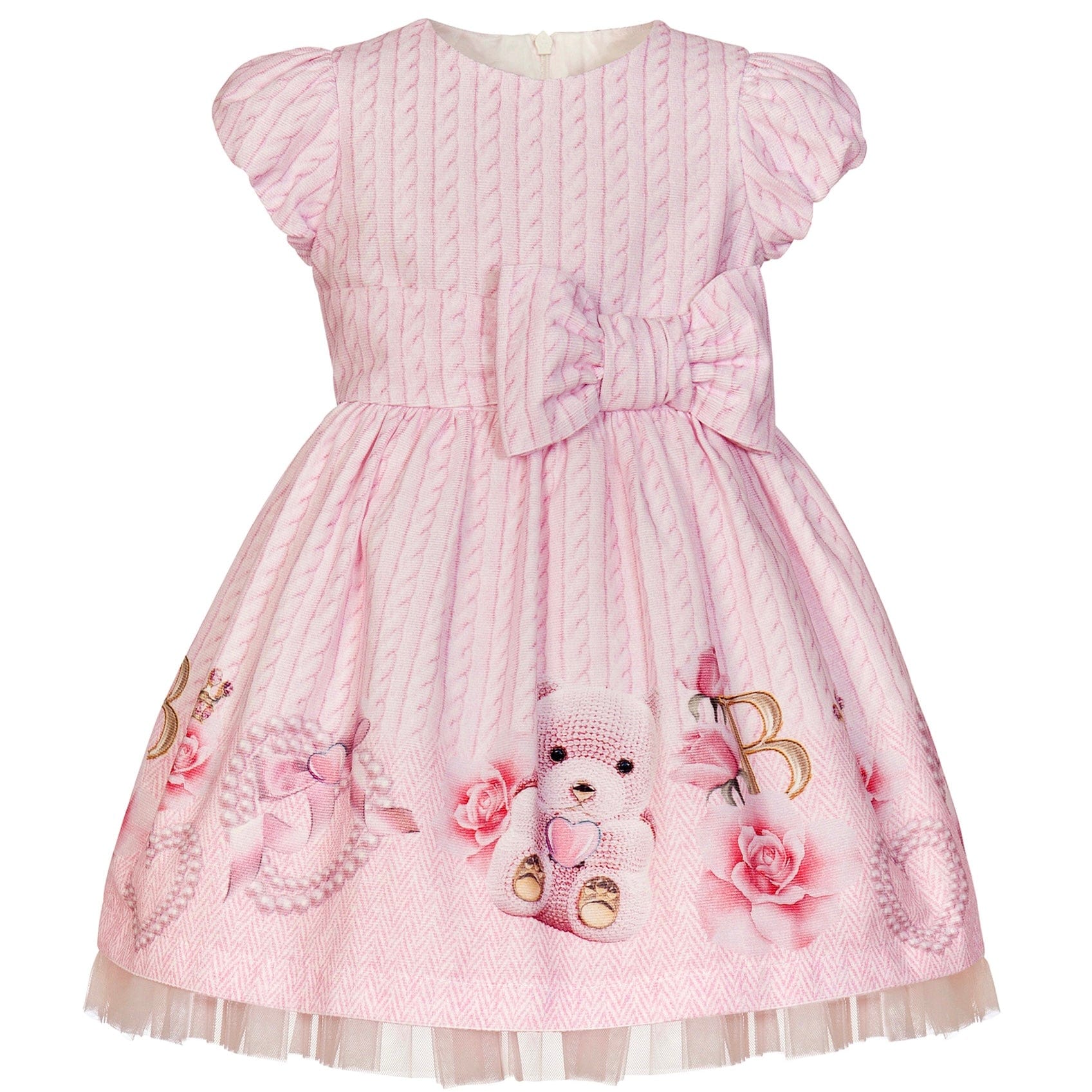 BALLOON CHIC - Teddy Bear Dress - Pink
