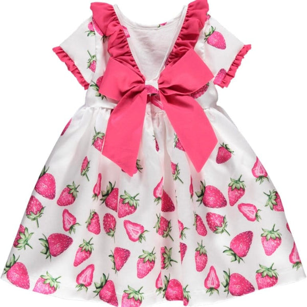 PICCOLA SPERANZA - Strawberry Party Dress - Pink