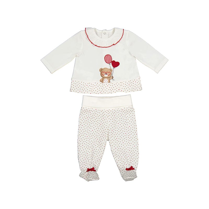 MAYORAL - Baby Bear Two Piece - Natural