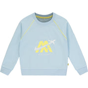 MITCH & SON - Justin A Time To Fly Sweat Short Set - Sky Blue