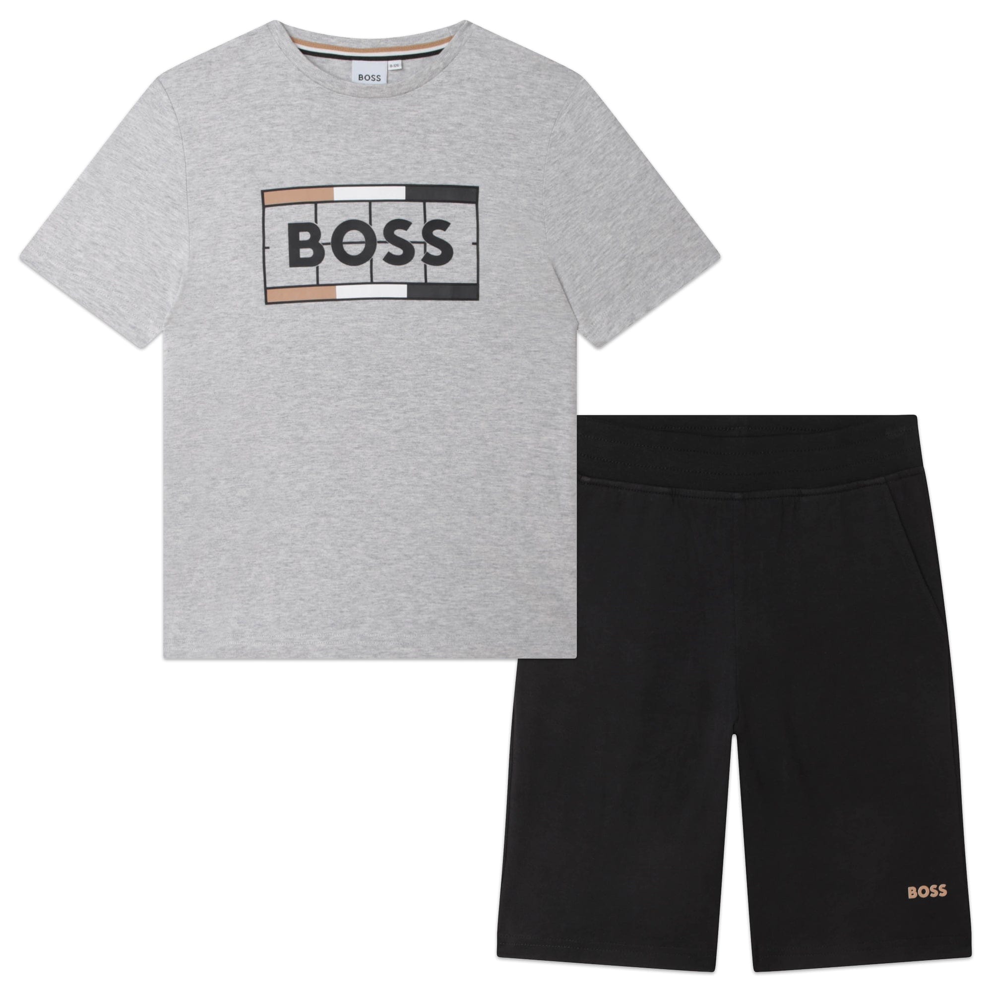 HUGO BOSS - Boss Short Set - Grey