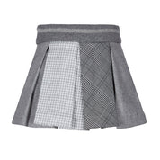 LAPIN HOUSE - Panel Skirt & Top- Grey