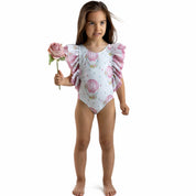 MEIA PATA -  La Felicite Balloons Print Swimsuit - Blush