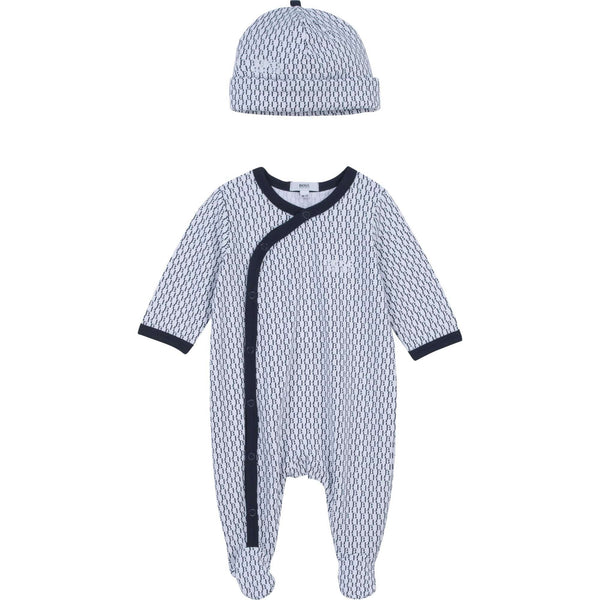 Hugo Boss - Pyjamas & Hat Set - Navy