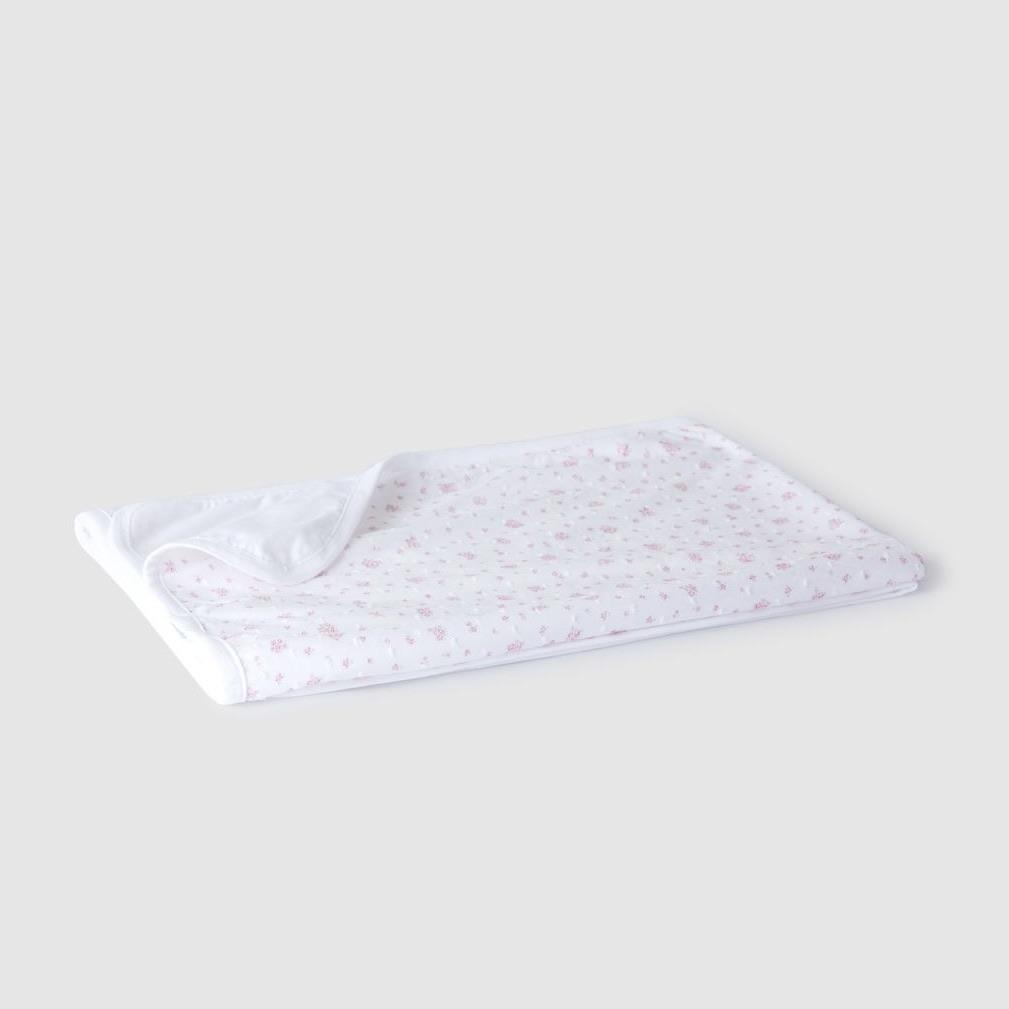 LARANJINHA - Floral Blanket - Pink
