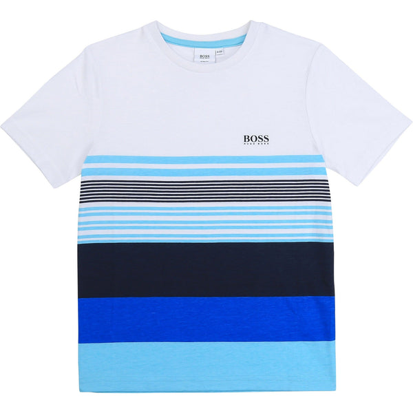 HUGO BOSS - T-Shirt - Blue Tones