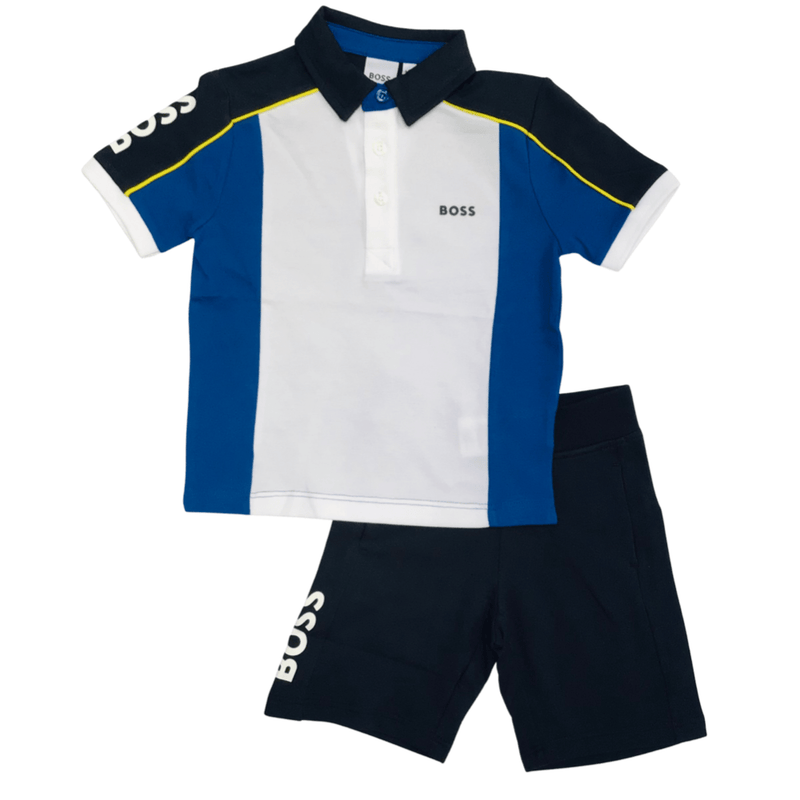 Hugo boss top and 2025 shorts