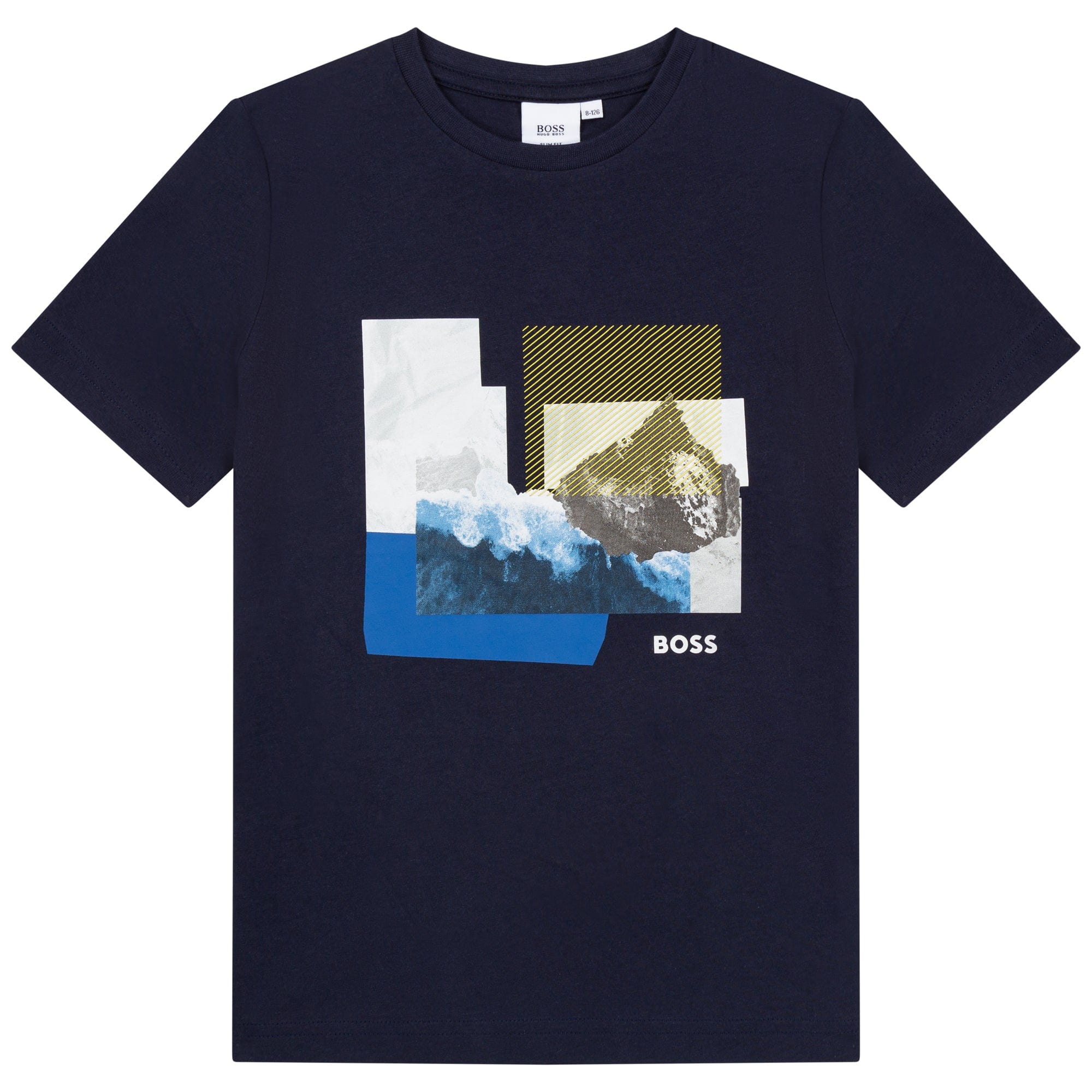 HUGO BOSS - Graphic Tee-Shirt - Navy