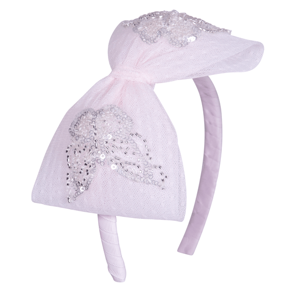 Daga - Butterfly Lace Hairband - Pink