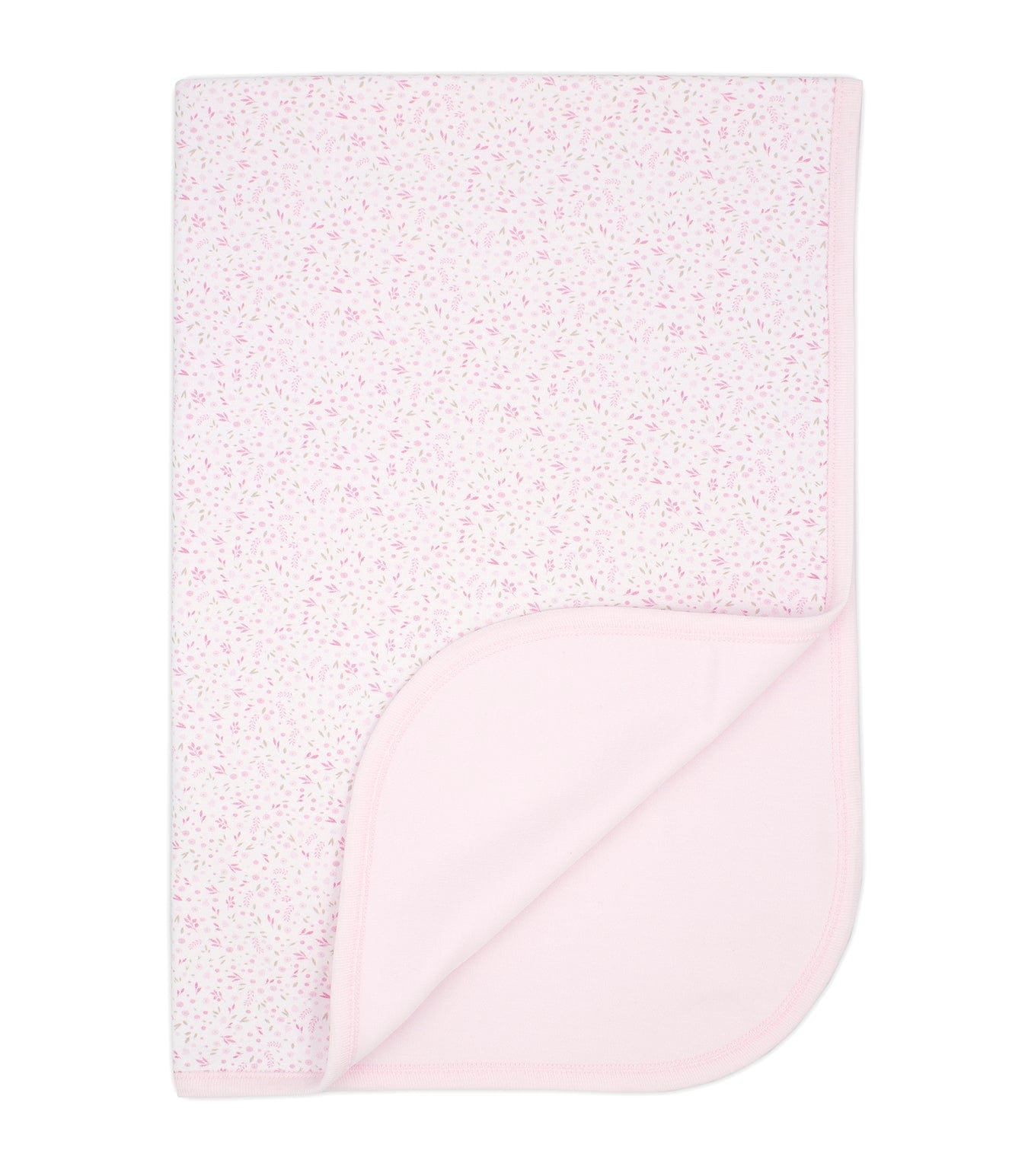 Rapife -  Velour Floral Blanket - Pink