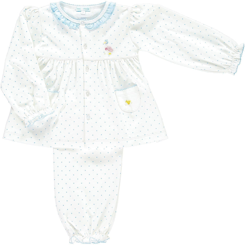 MINI-LA-MODE - Jemima Puddle Duck Blue Spot Pyjamas