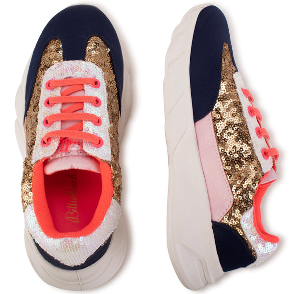 BILLIEBLUSH - Party Trainers - Gold