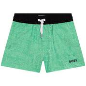 HUGO BOSS - Swim Shorts - Green