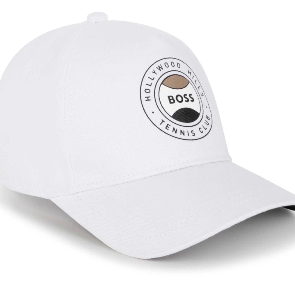 HUGO BOSS - Tennis Logo Cap -  White