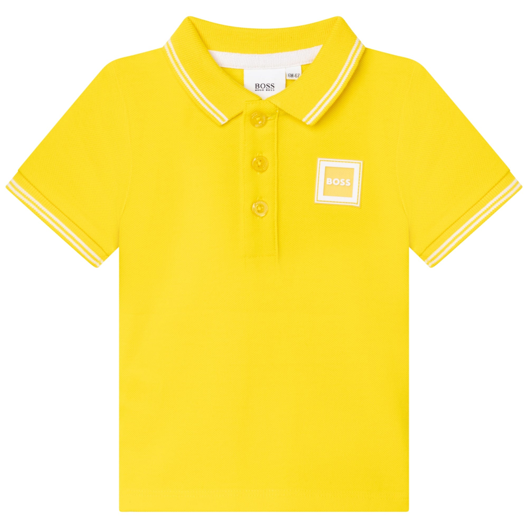 HUGO BOSS - Polo Shirt - Yellow