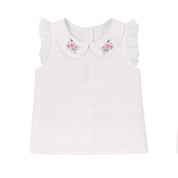 BALLOON CHIC - Blouse & Gingham Duckling Skirt Set - Pink