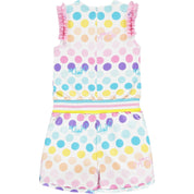A DEE - Polka Dot Playsuit