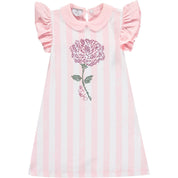 A DEE - Felicia Stripe Dress - Pink