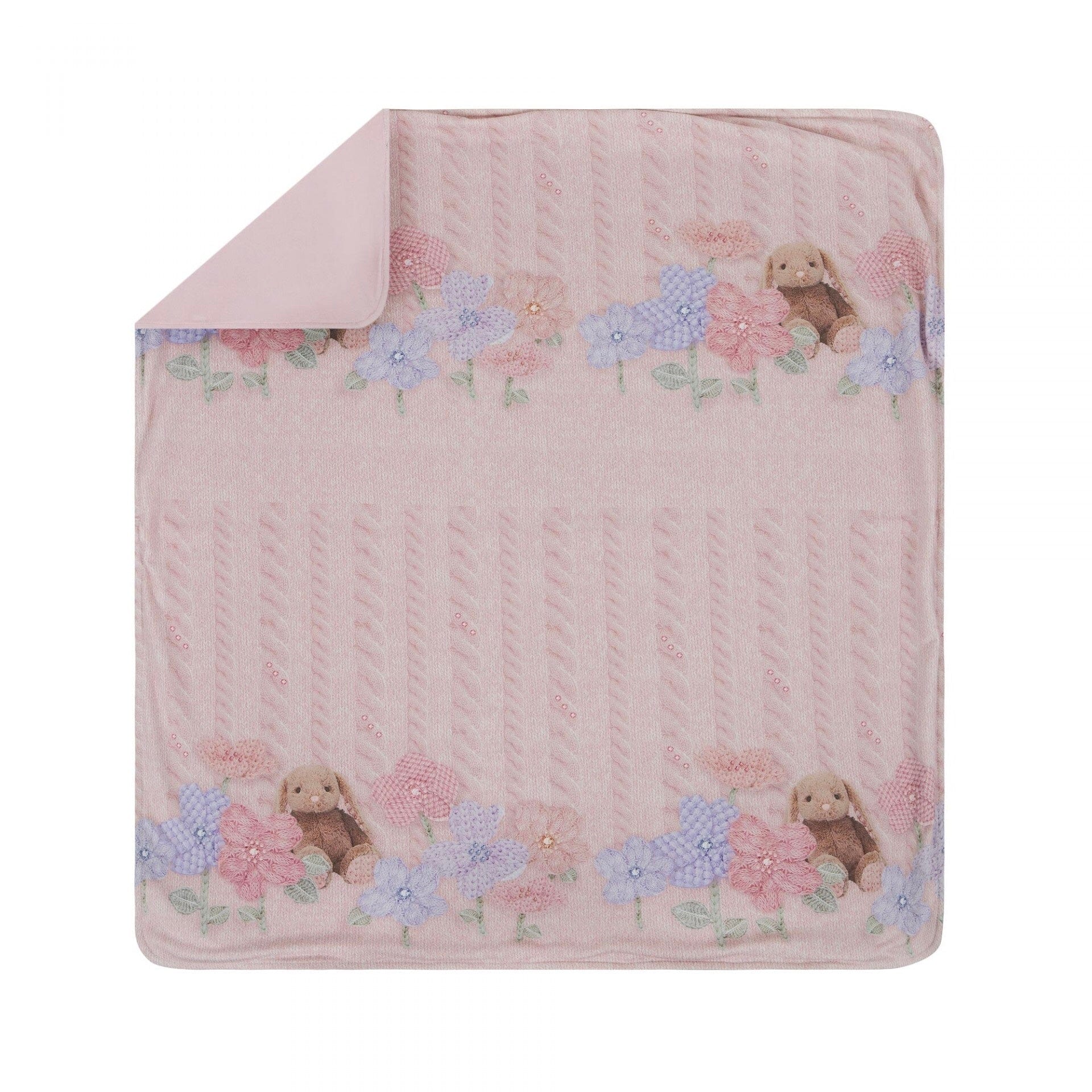 LAPIN HOUSE - Rabbit Blanket - Pink