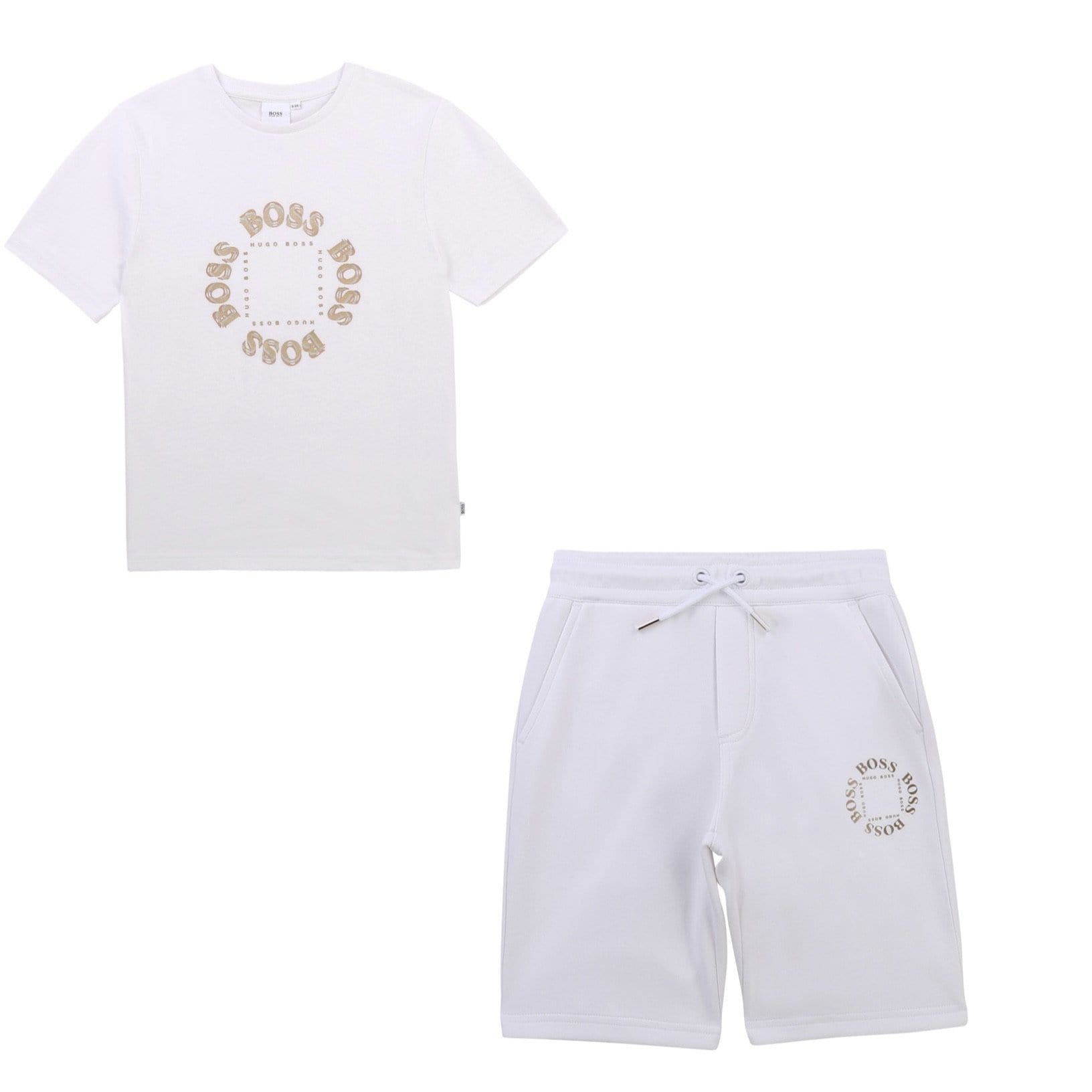 HUGO BOSS - Short Set - white