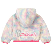 BILLIEBLUSH - Faux Fur Jacket - Pastel